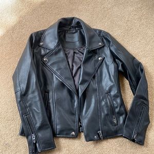 Brand new blank NYC leather jacket